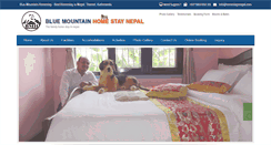 Desktop Screenshot of homestaysnepal.com